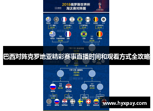 巴西对阵克罗地亚精彩赛事直播时间和观看方式全攻略